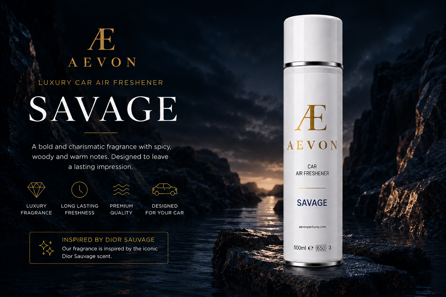 AEVON Perfume Spray | Savage
